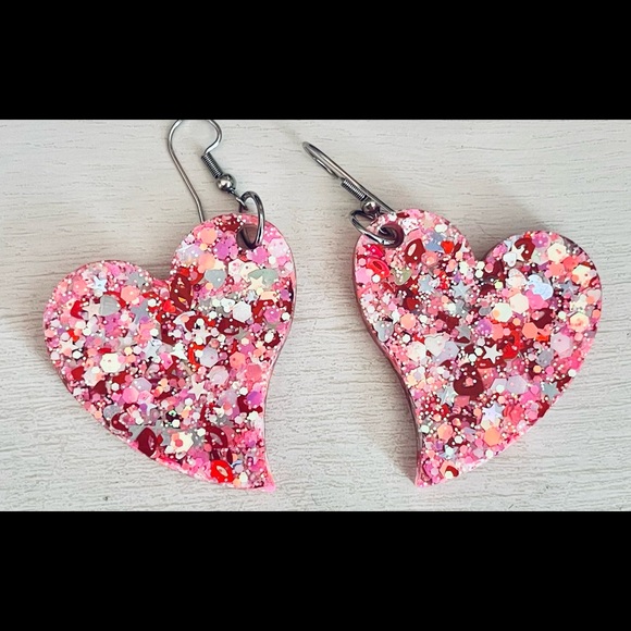 Homemade Resin Earrings - Picture 6 of 11